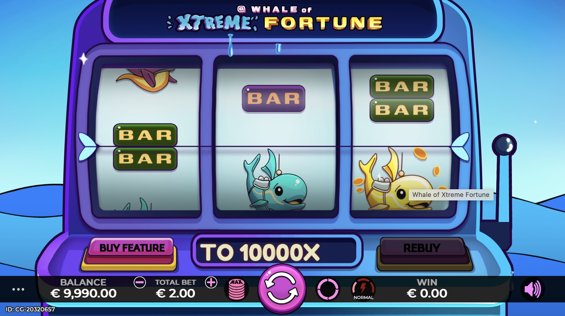   Whale of Xtreme Fortune  Caleta Gaming   